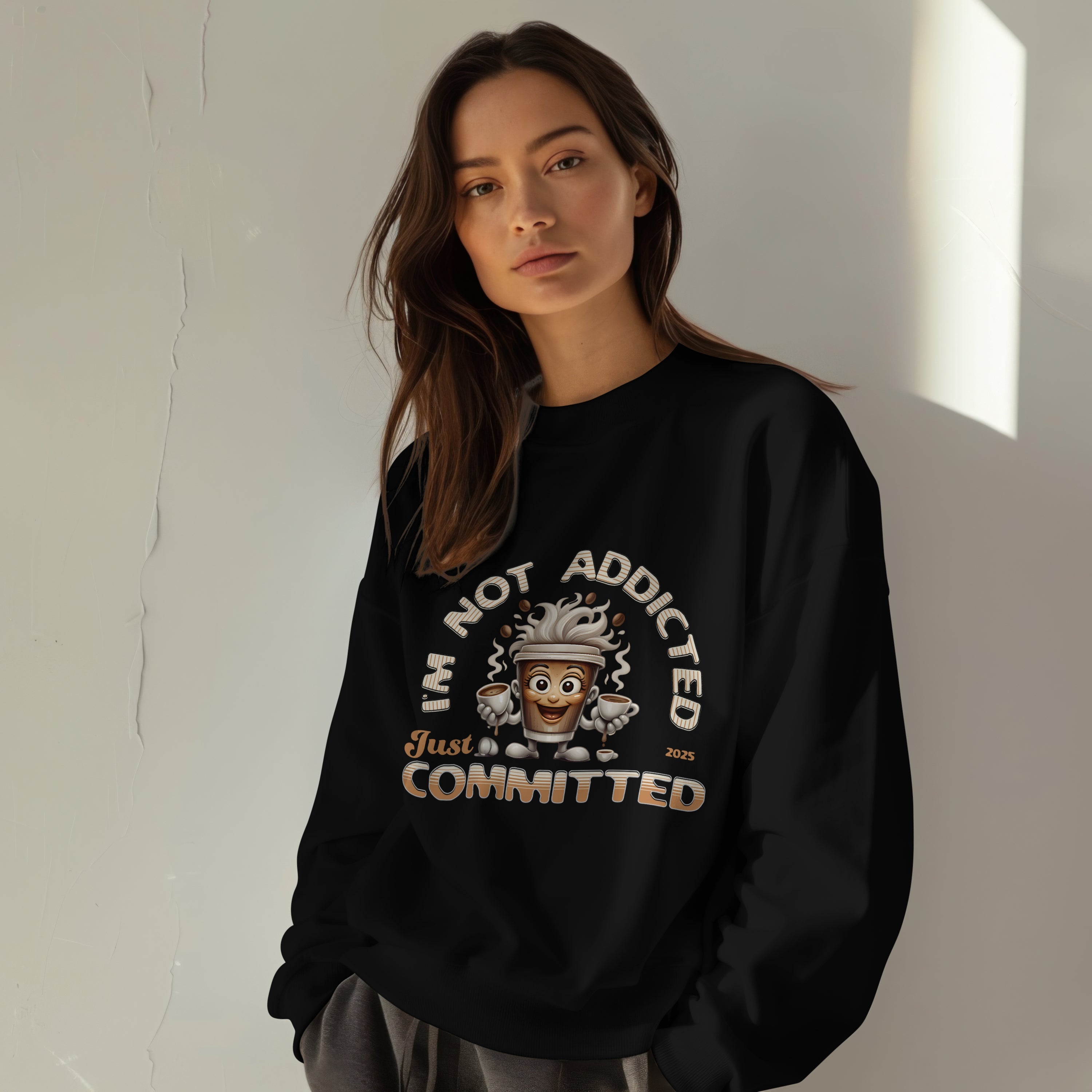 Just Committed Sweatshirt Printify