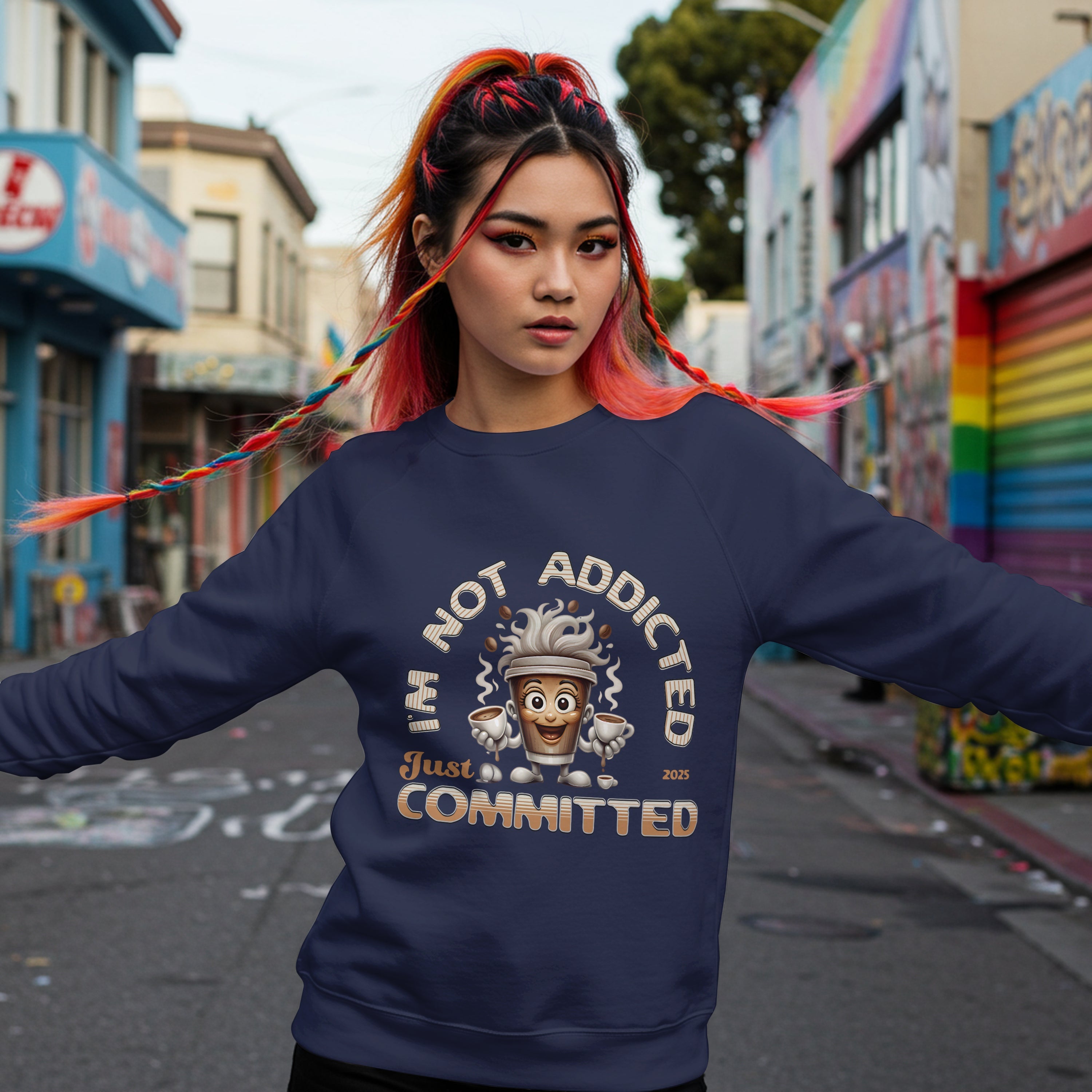 Just Committed Sweatshirt Printify