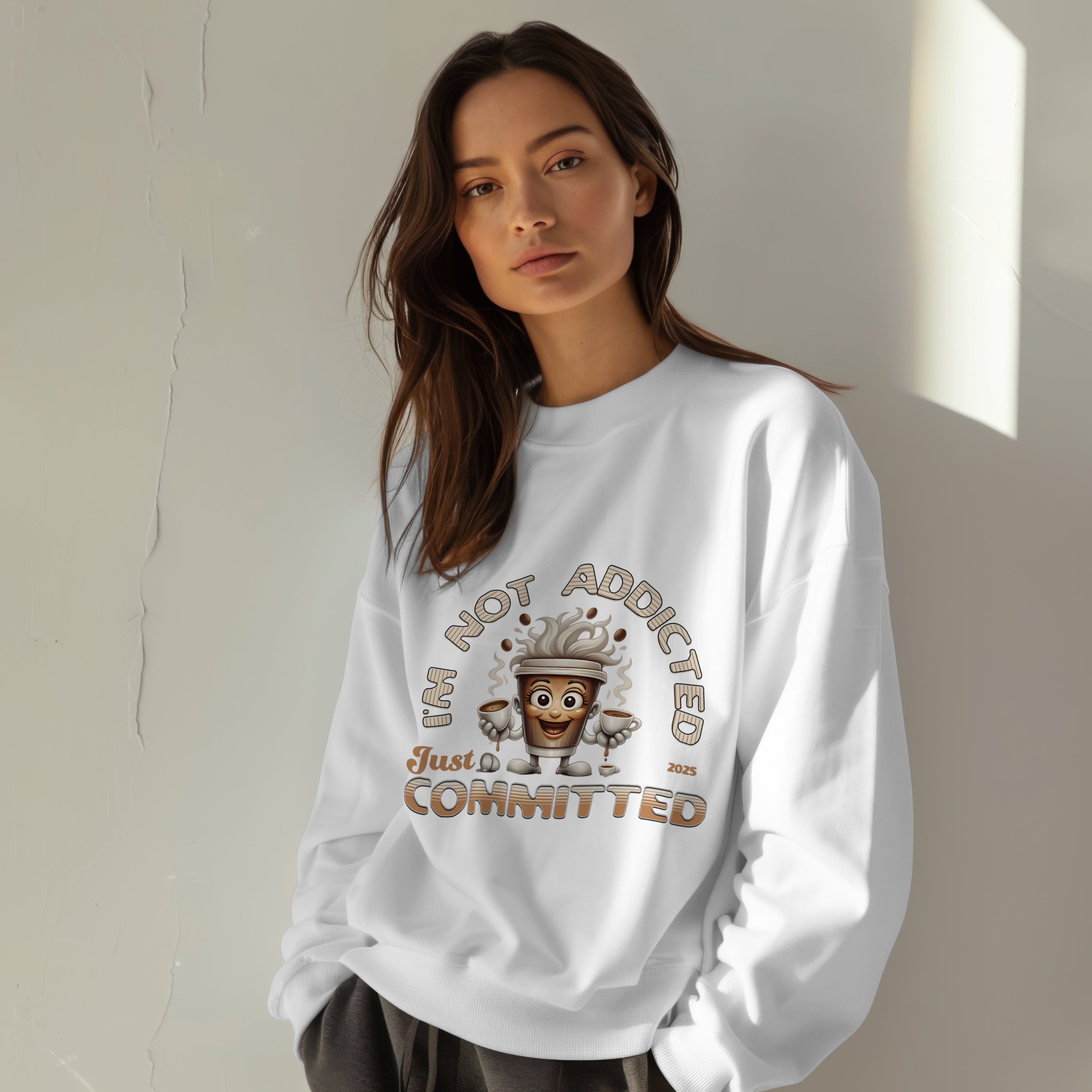 Just Committed Sweatshirt Printify