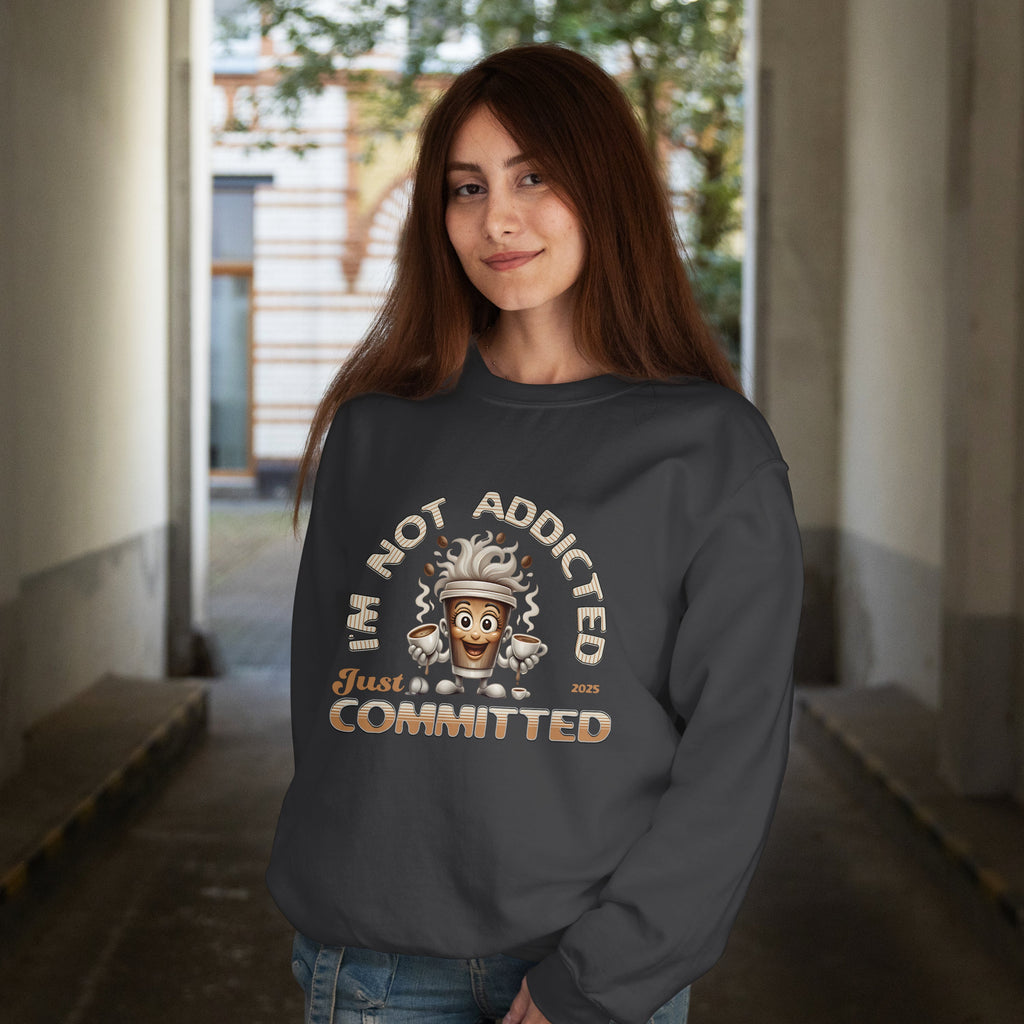 Just Committed Sweatshirt Printify