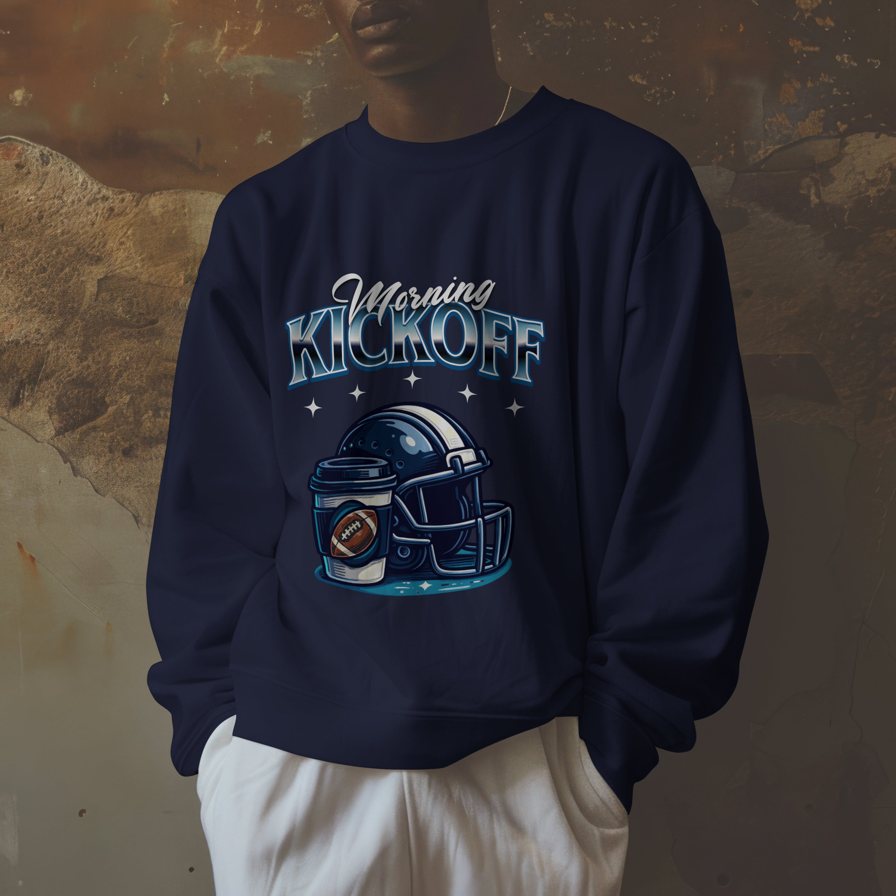 Morning Kickoff Sweatshirt Printify