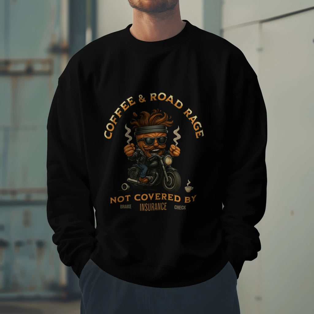 Coffee & Road Rage Sweatshirt Printify