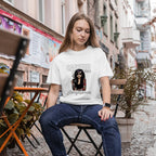 Caffeine and Confidence - T-Shirt Tattoo Woman Caffeine Confidence Design Printify