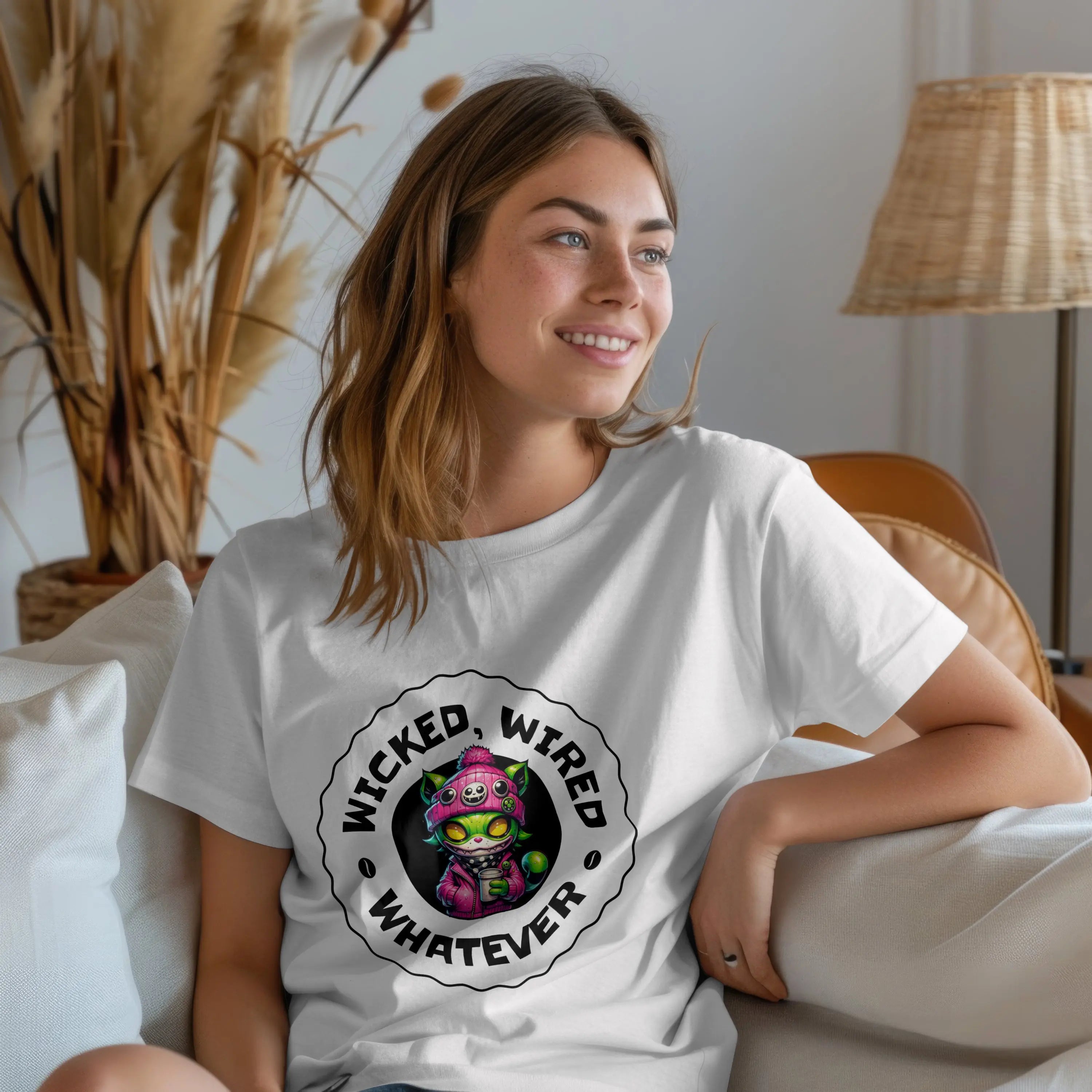 Wicked Wired Whatever Tshirt Printify