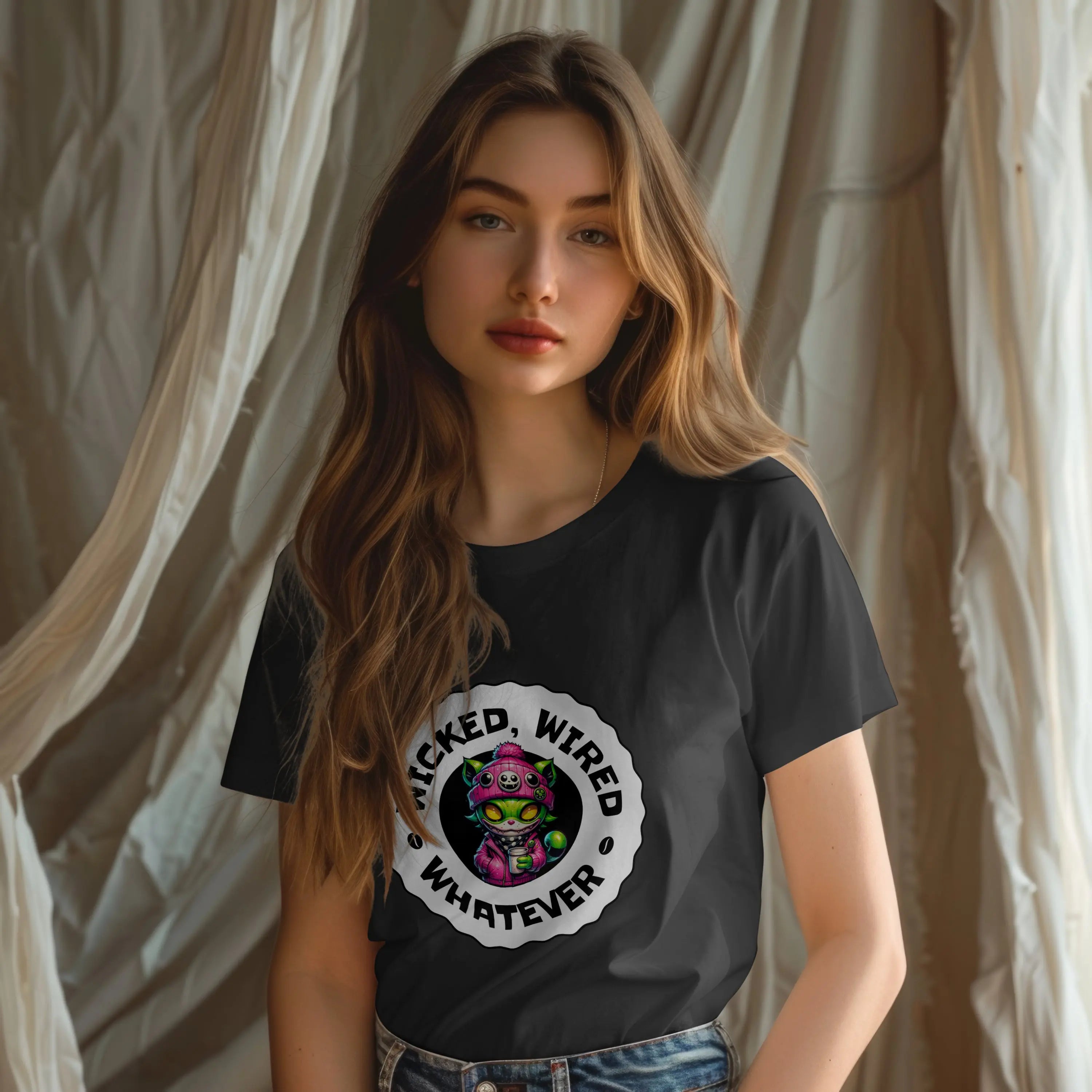 Wicked Wired Whatever Tshirt Printify