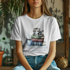 Whiskers, Wisdom and Warm Brews Tshirt Printify