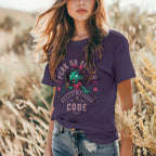 Perk or Perish Tshirt - Zombie Coffee Code Printify