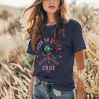 Perk or Perish Tshirt - Zombie Coffee Code Printify