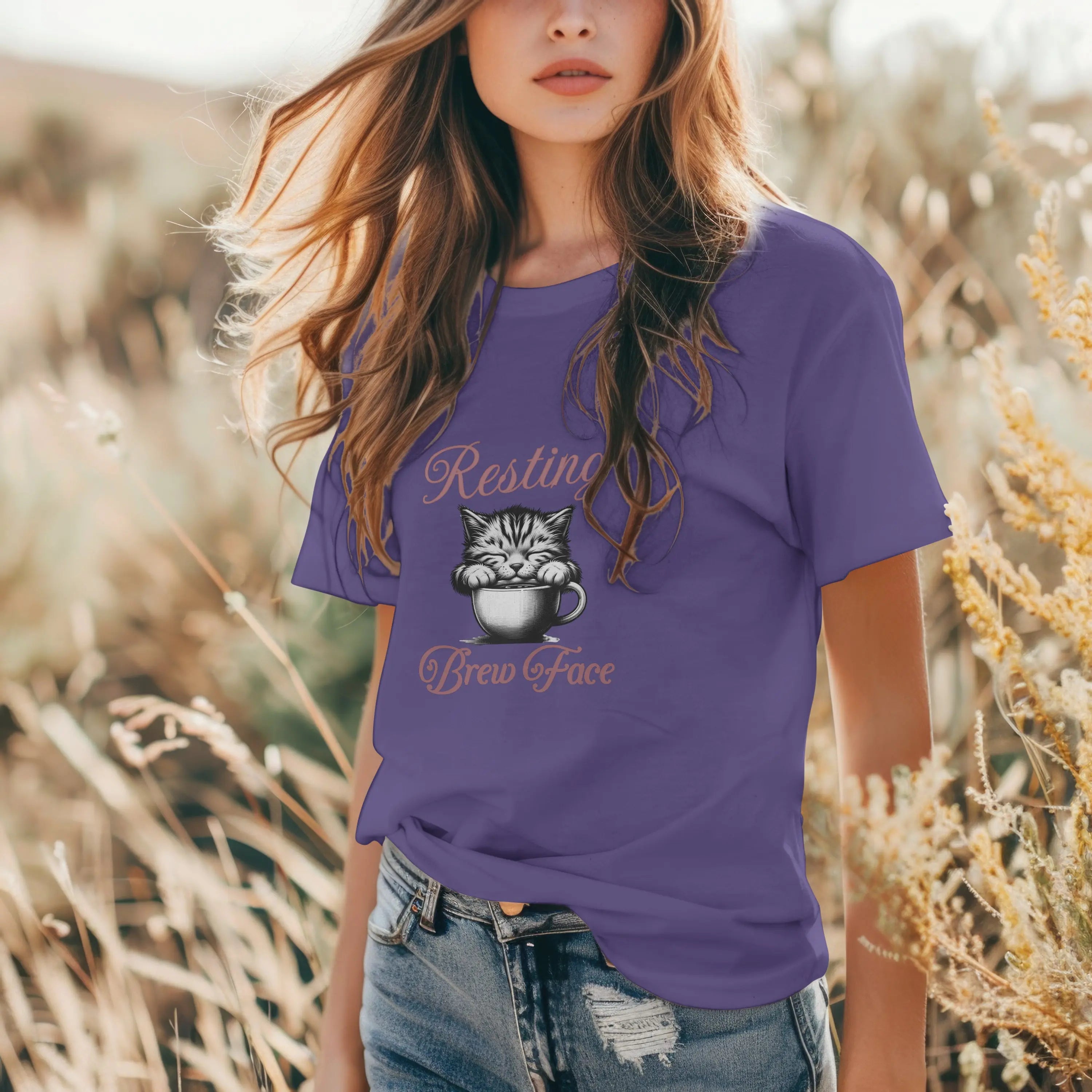 Resting Brew Face T-shirt Printify