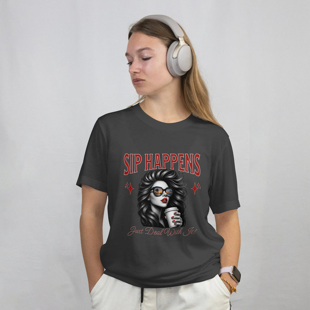 Deal with it t-shirt Printify