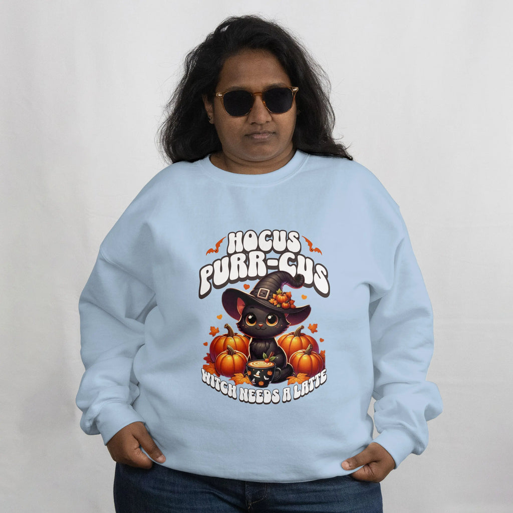 Hocus Purr-cuss Sweatshirt Printify