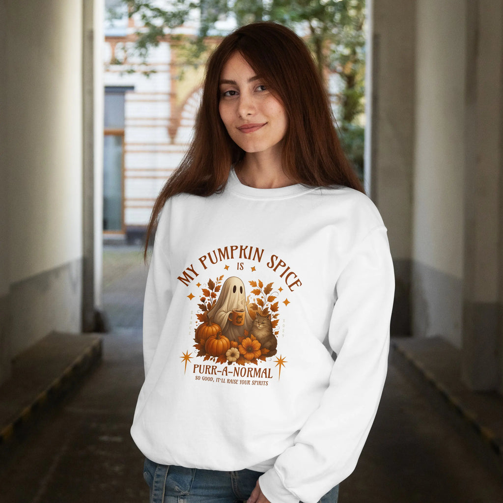 Purr-a-normal Sweatshirt Printify