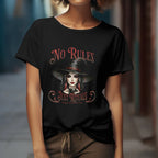 No Rules T-shirt Printify