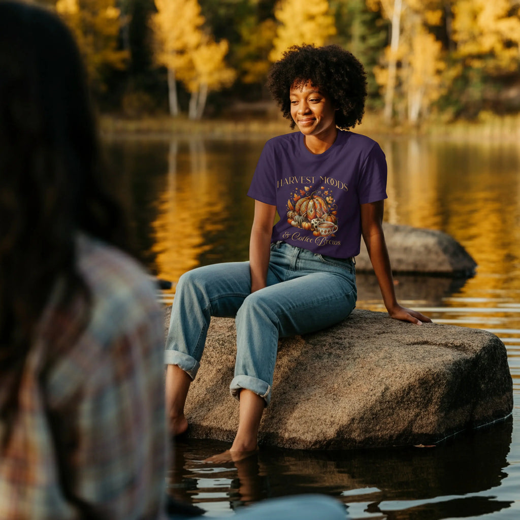 Harvest Moods Pumpkin T-shirt Printify