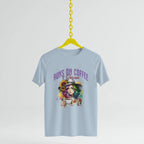 Runs on Coffee and Sarcasm T-shirt- Handmade Gift for Women, Casualwear, Coffee Addict Shirt, Fun Graphic Tee, Unique Gift Idea Printify