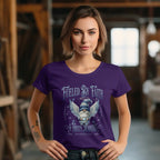 Fuelled by Faith Womans Tee Printify