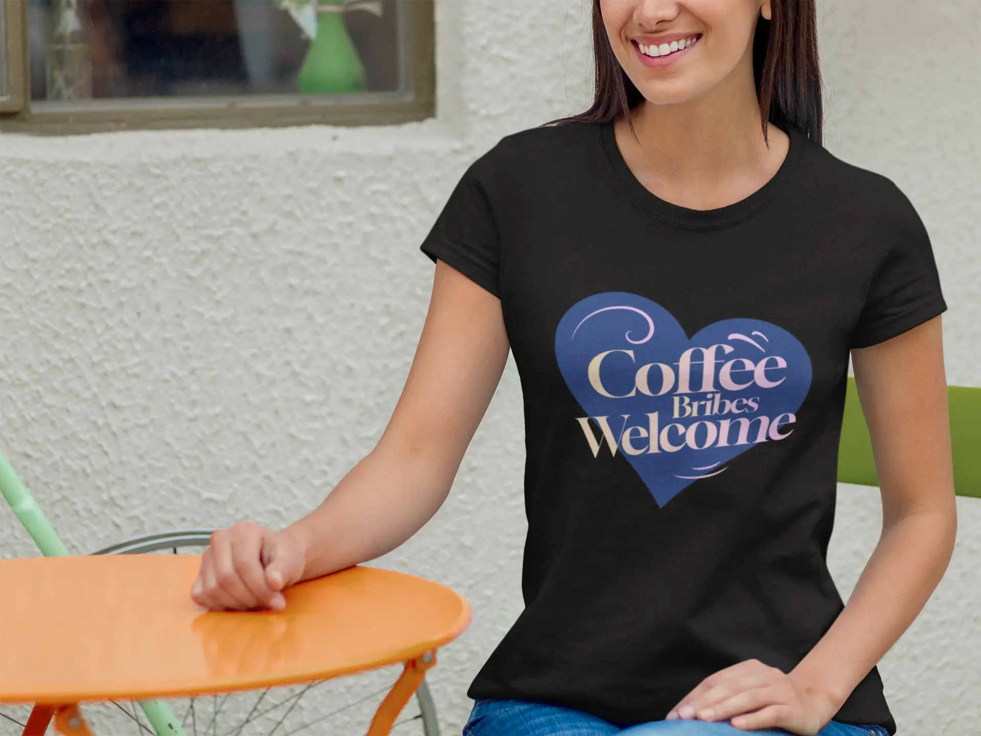 Coffee Bribes T-Shirt – Funny Coffee Lover Tee for Women, Caffeine Addict Gift, Sarcastic Work Humor Shirt Printify