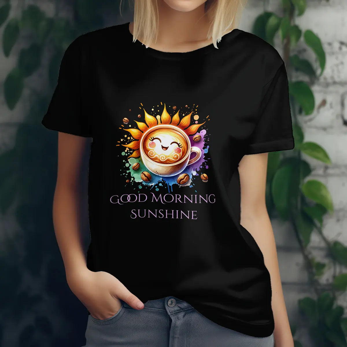 Good Morning Sunshine - Sunshine and Coffee Tee - Boldly Bitter Company