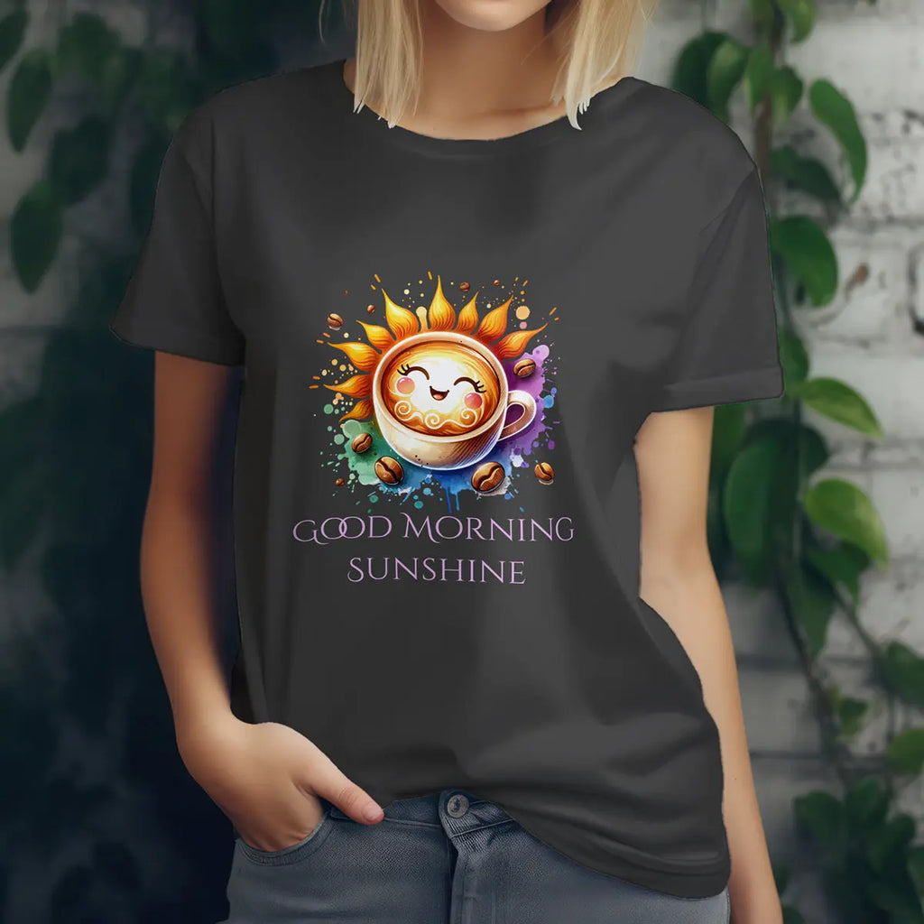 Good Morning Sunshine - Sunshine and Coffee Tee - Boldly Bitter Company