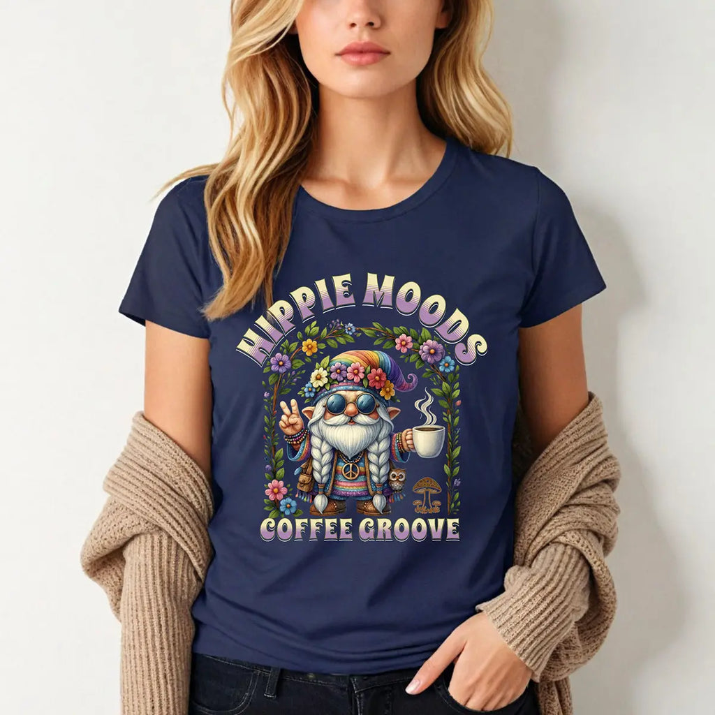 Hippie Moods Coffee Grove Tee Printify