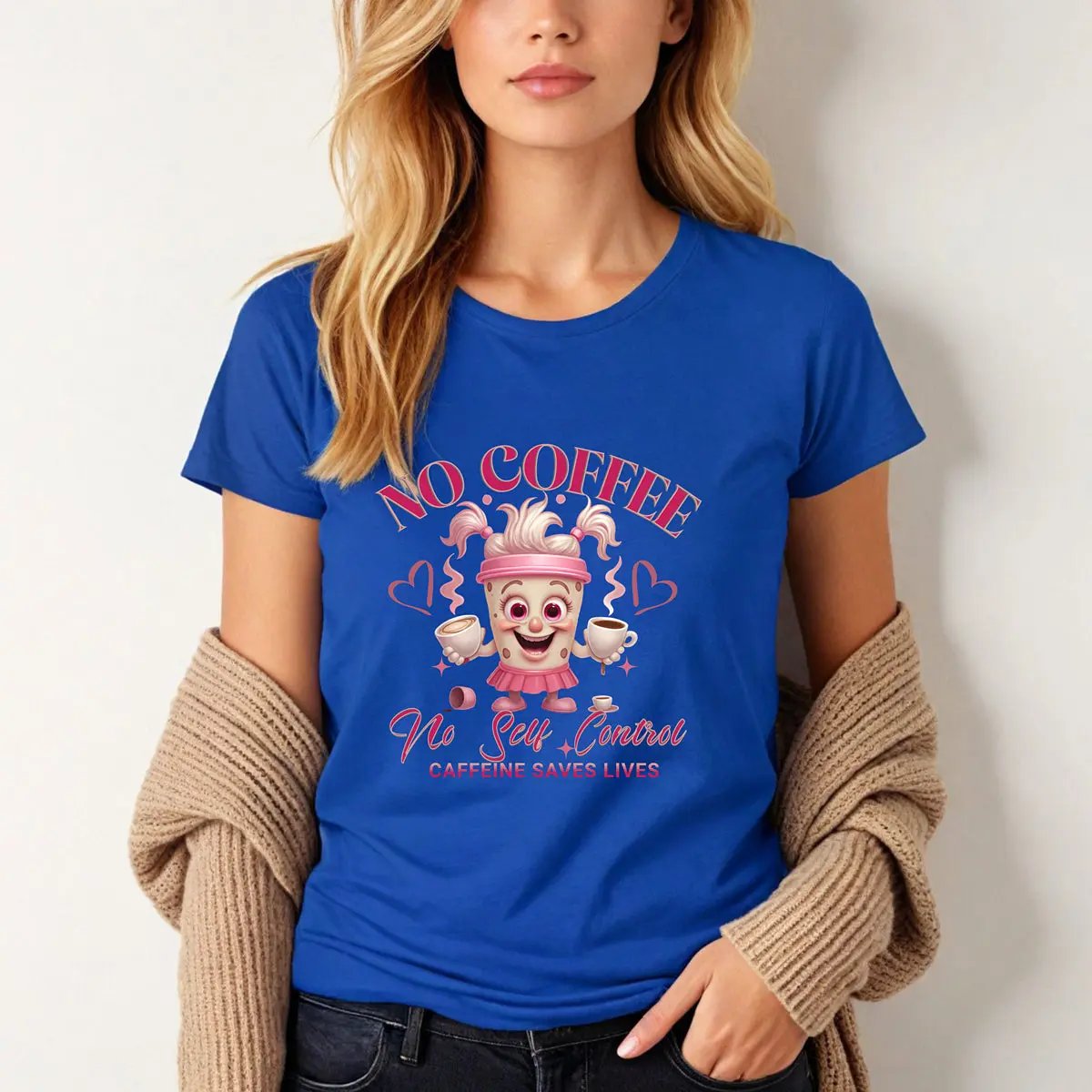 No Self Control T-shirt Printify