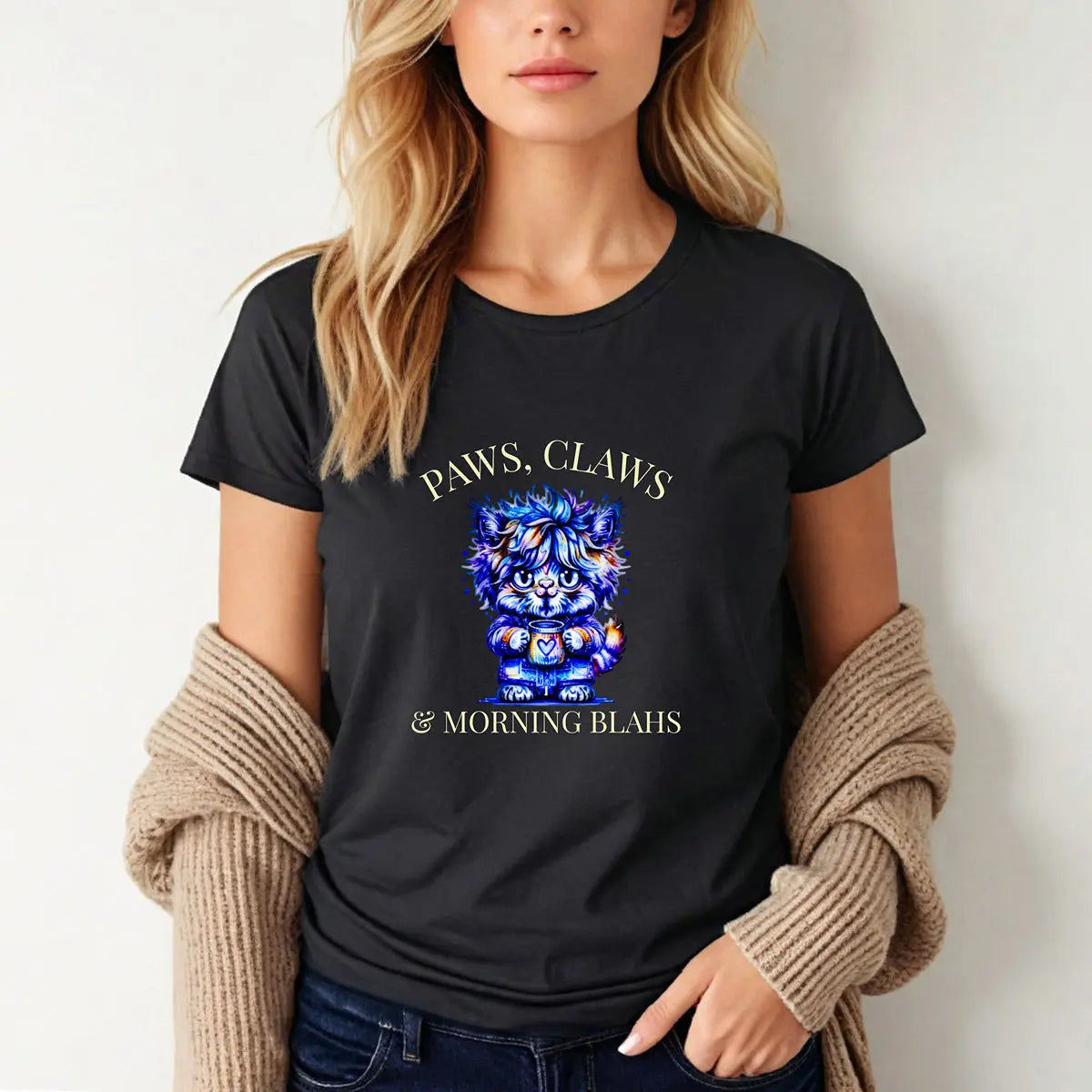 Morning Blahs T-shirt - Boldly Bitter Company