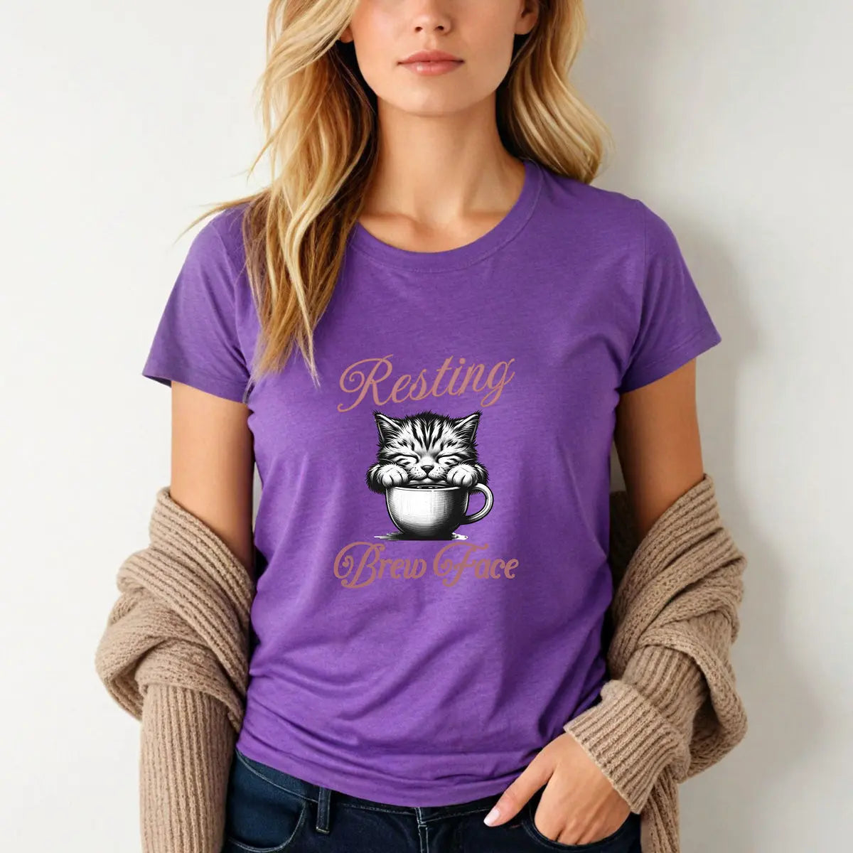 Resting Brew Face T-shirt - Boldly Bitter Company