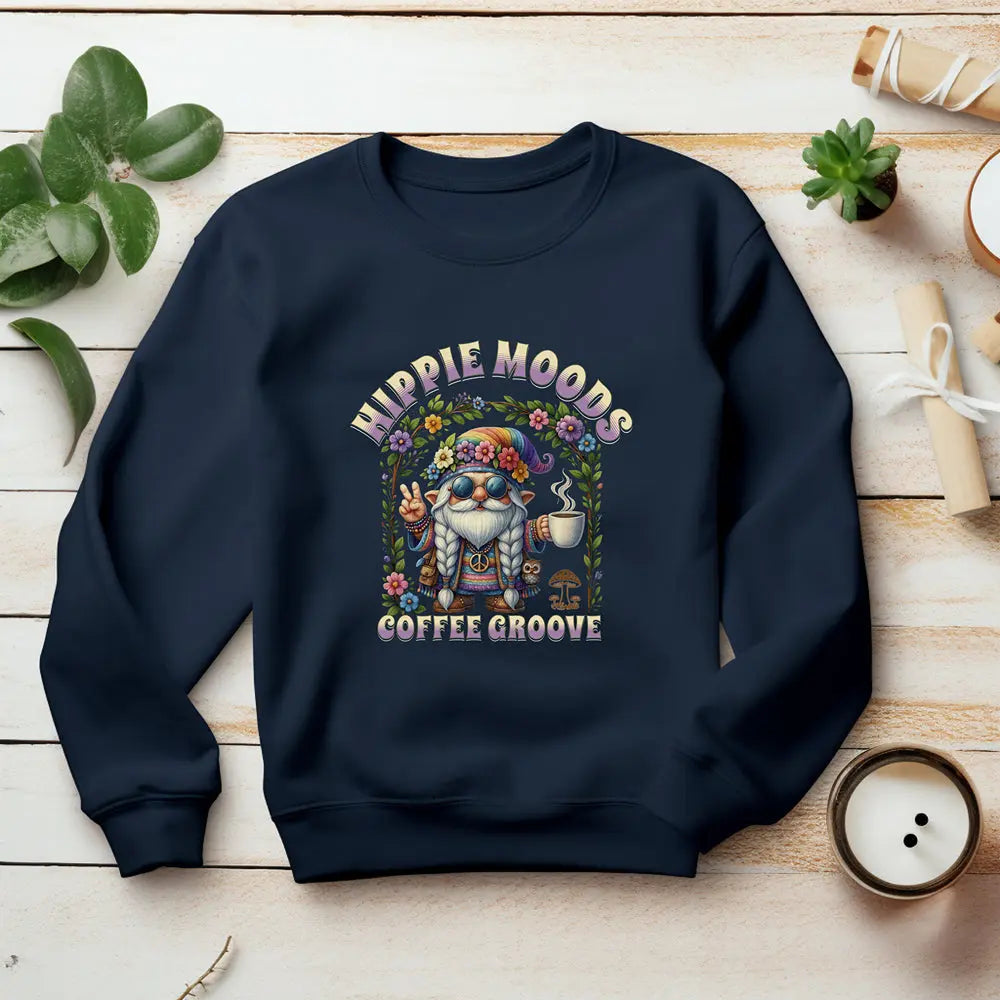 Hippie Gnome Sweatshirt - Boldly Bitter Company