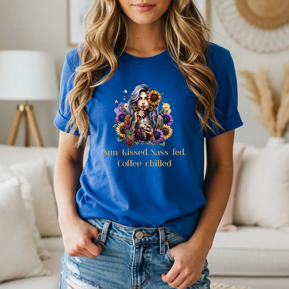 Sunkissed Flower Tee Printify