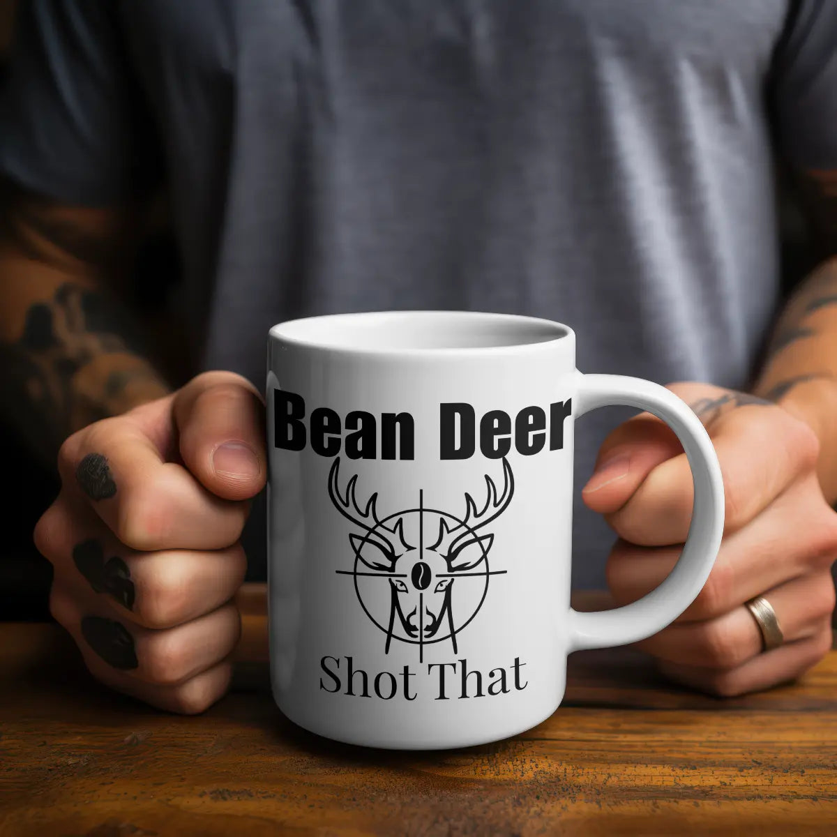 Bean Deer Shot That 15oz Mug - Boldly Bitter Company