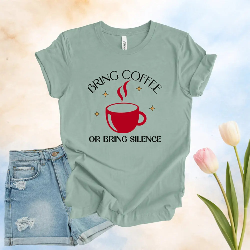 Bring Coffee Tee - Boldly Bitter Company