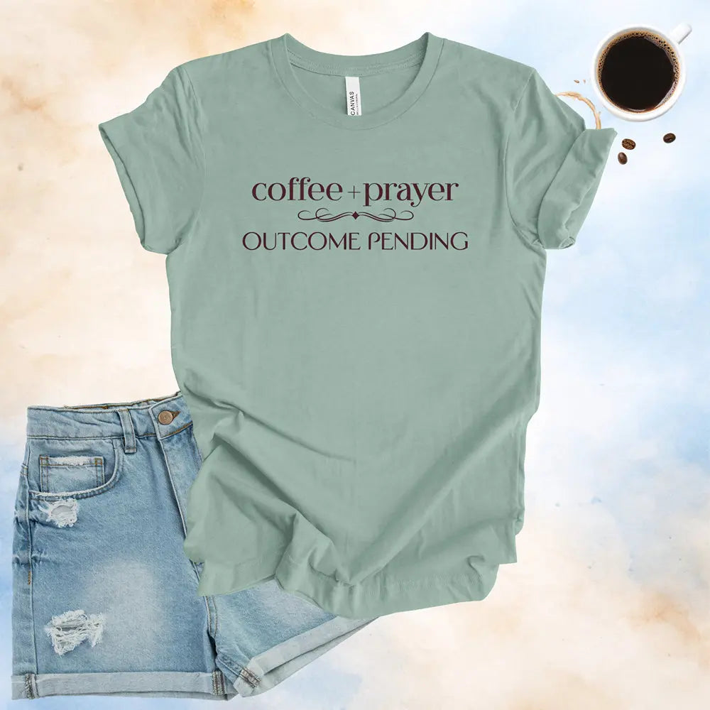 Outcome Pending Tee - Boldly Bitter Company