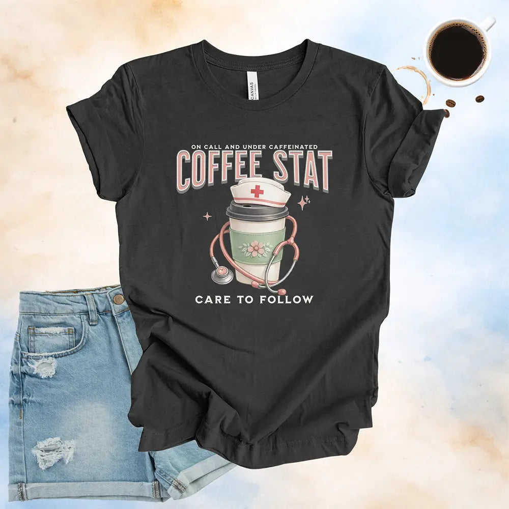 Coffee Stat Care To Follow Tee