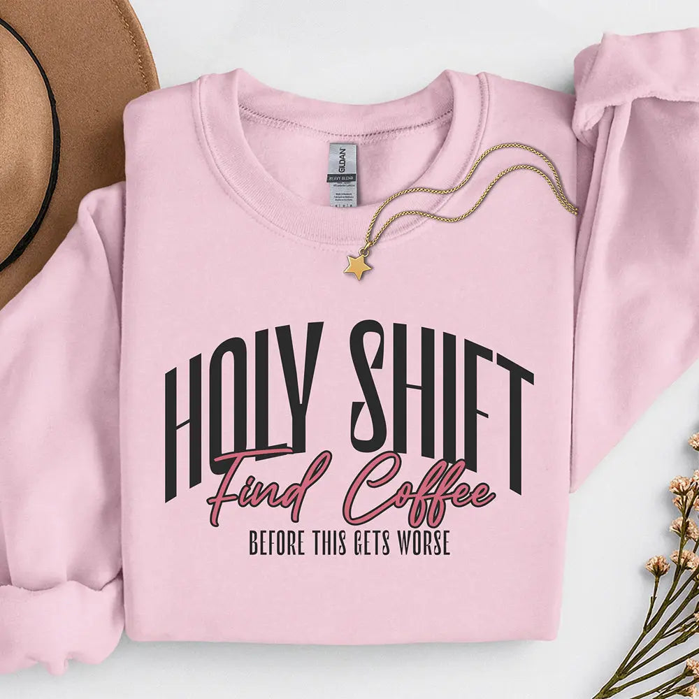 Holy Shift Sweatshirt Printify