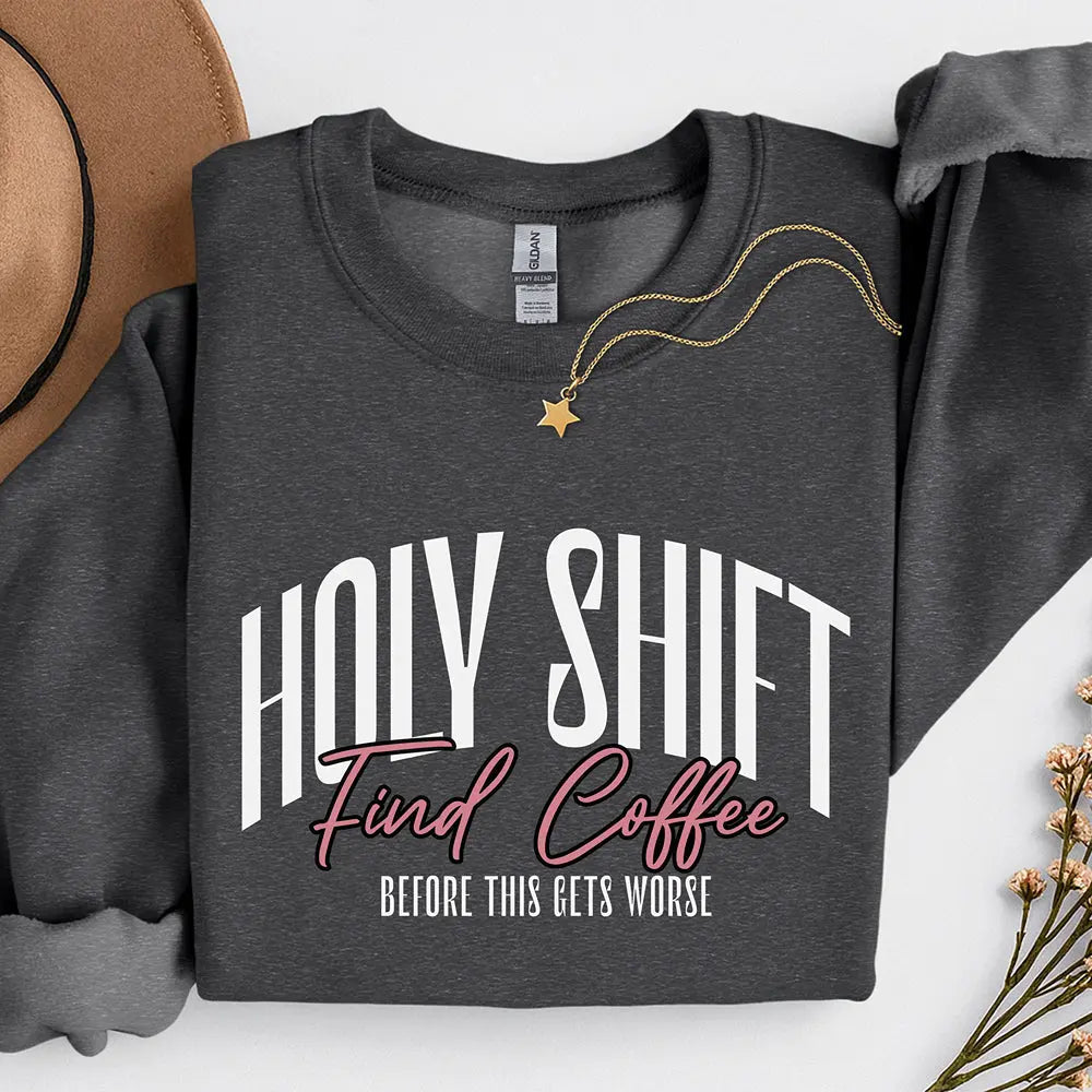 Holy Shift Sweatshirt Printify