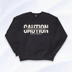 Caution Undercaffeinated Sweatshirt Printify