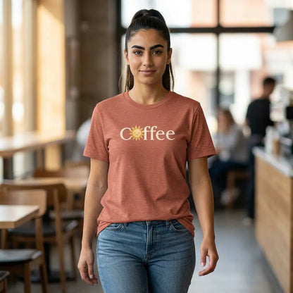 Coffee Sun Tee Printify
