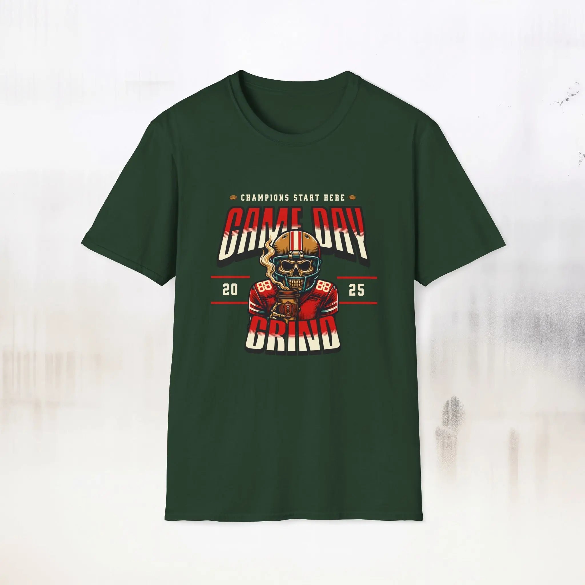 Game Day Grind T-shirt - Football Graphic Tee - Boldly Bitter Company