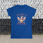 Wingin It Women's Tee - Cute Gnome Design, Comfortable Apparel, Gift for Coffee Lovers, Casual Everyday Wear, Seasonal T-Shirt - Boldly Bitter Company