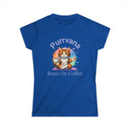 Purrvana T-Shirt – Funny Cat Lover Gift for Coffee Addicts Printify