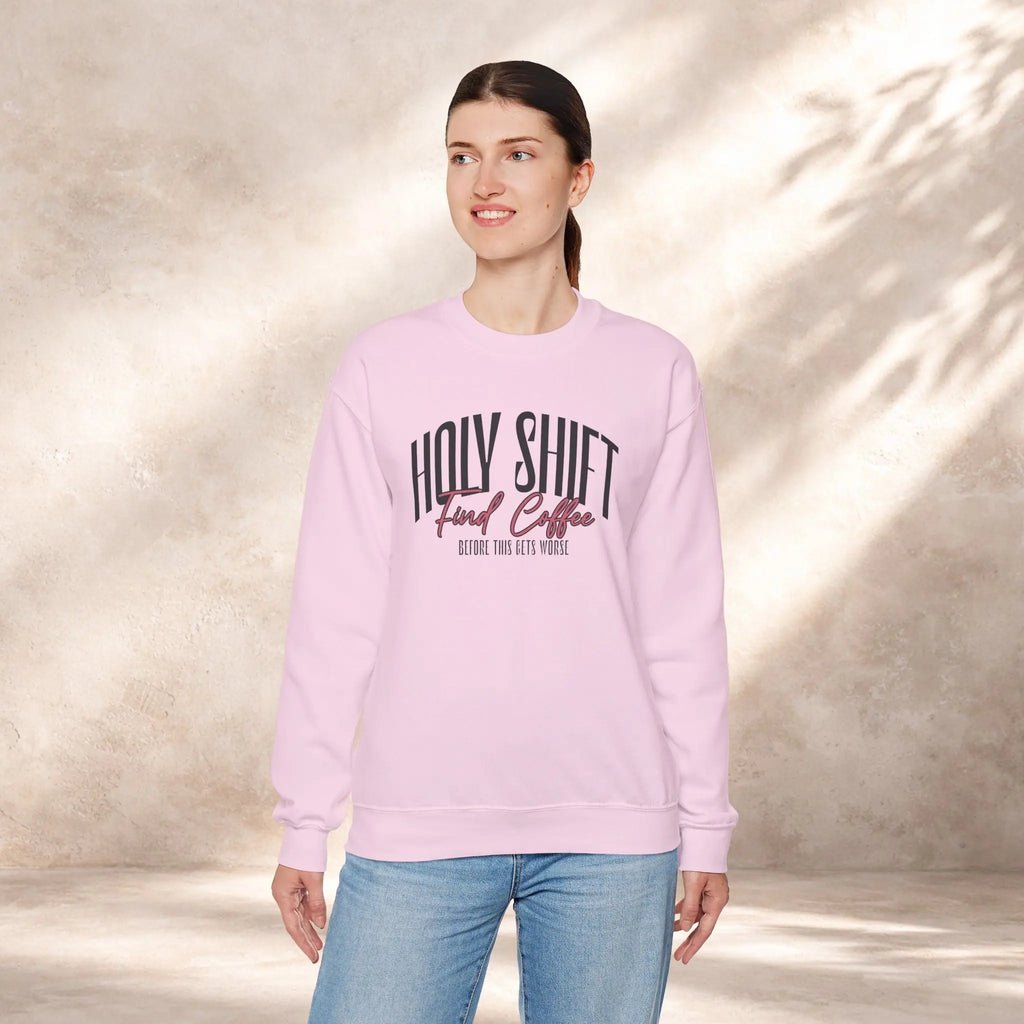 Holy Shift Sweatshirt Printify