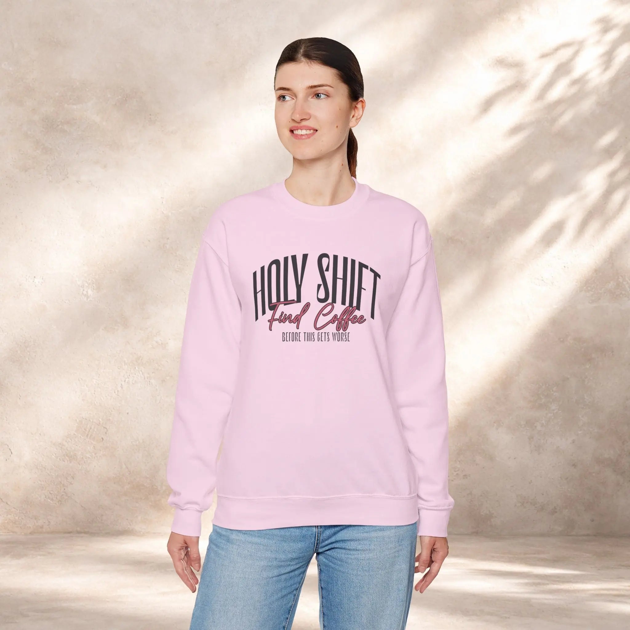 Holy Shift Sweatshirt Printify