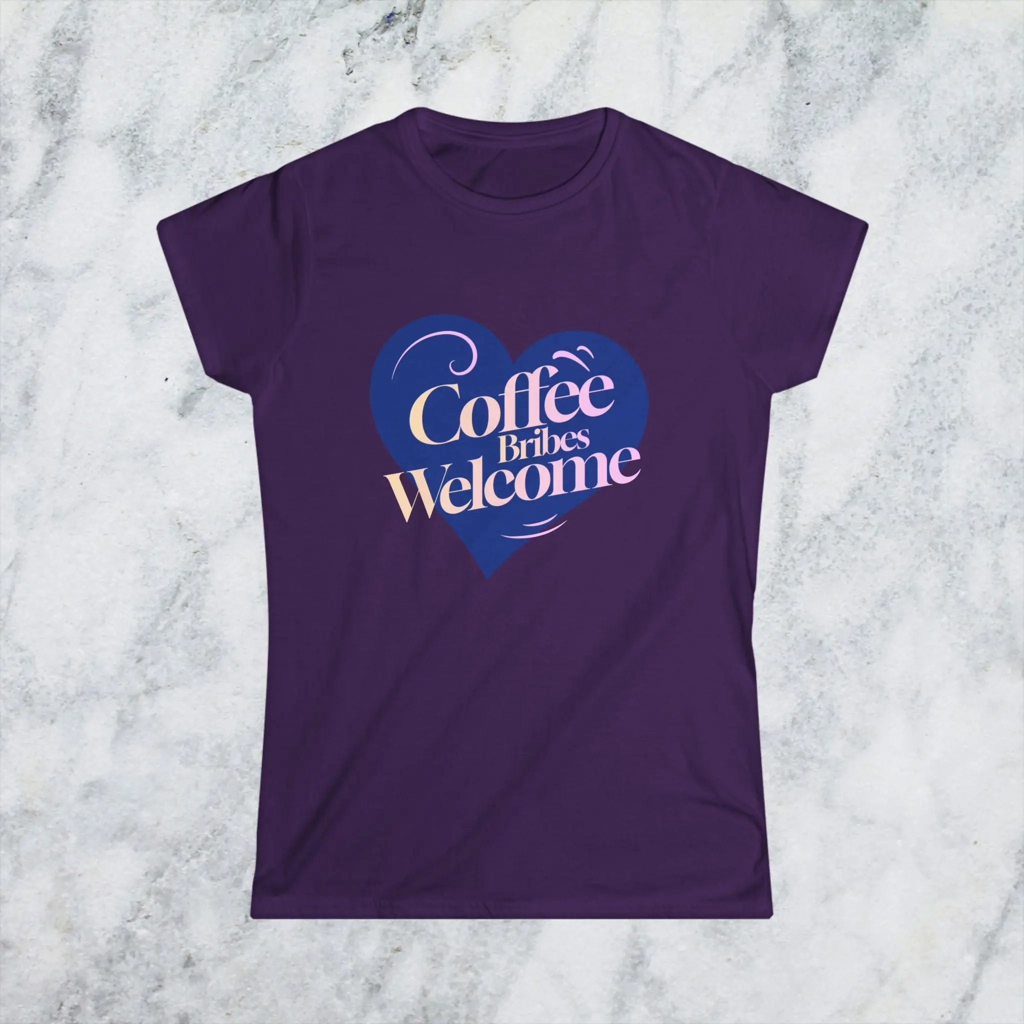 Coffee Bribes T-Shirt – Funny Coffee Lover Tee for Women, Caffeine Addict Gift, Sarcastic Work Humor Shirt Printify