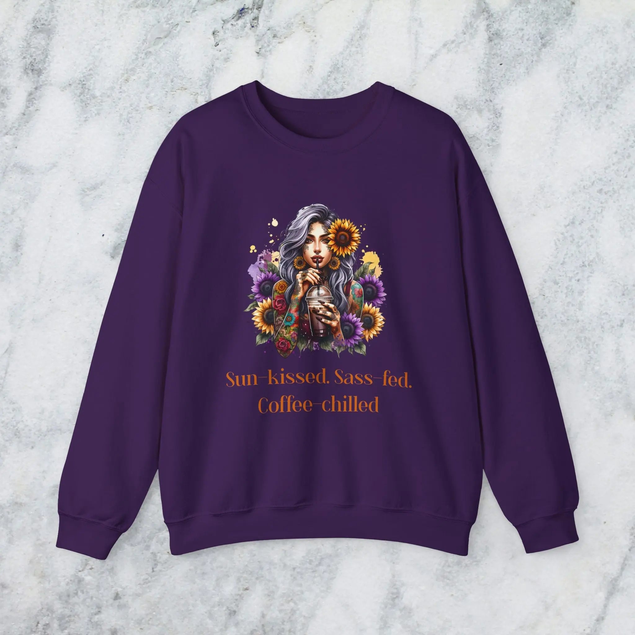 Sun-Kissed Sweatshirt Printify