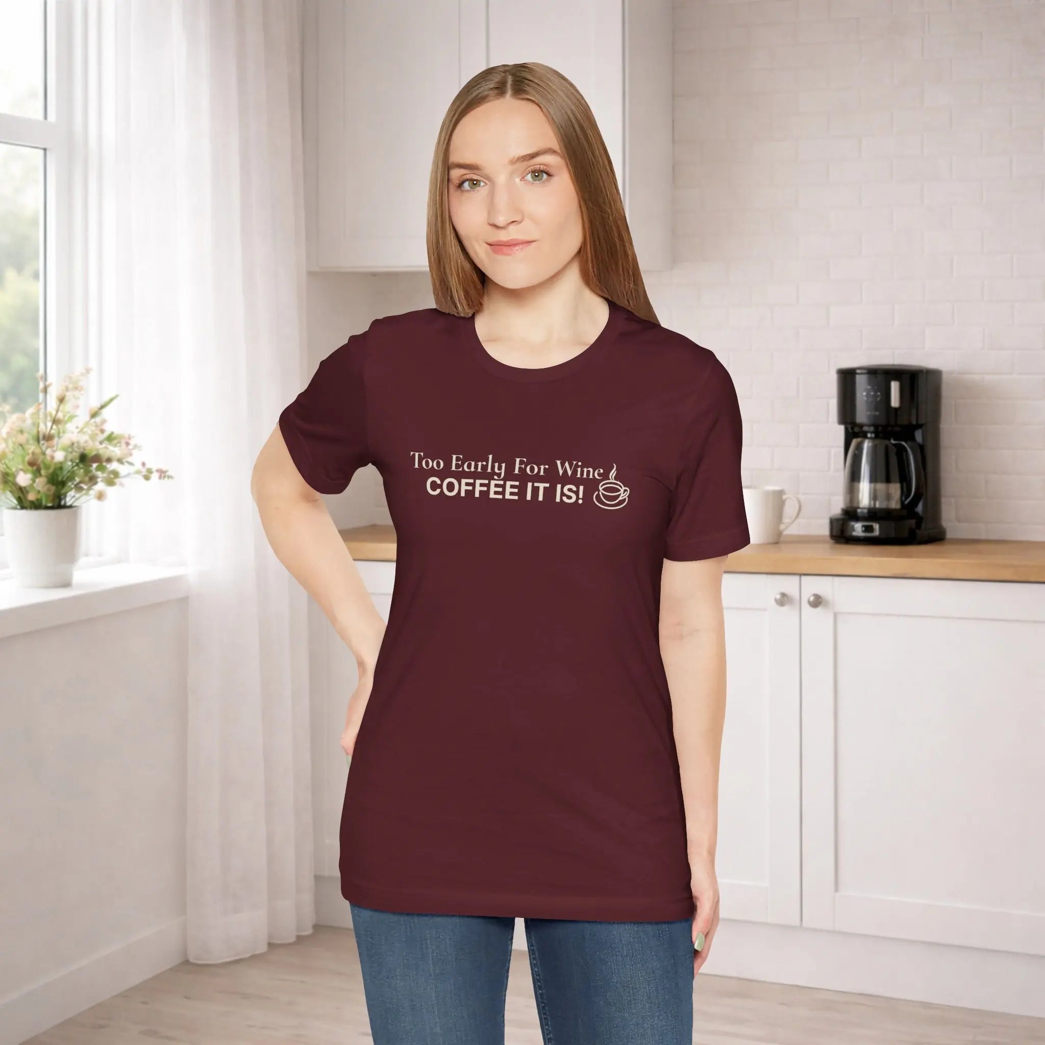 Coffee It Is Tee Printify