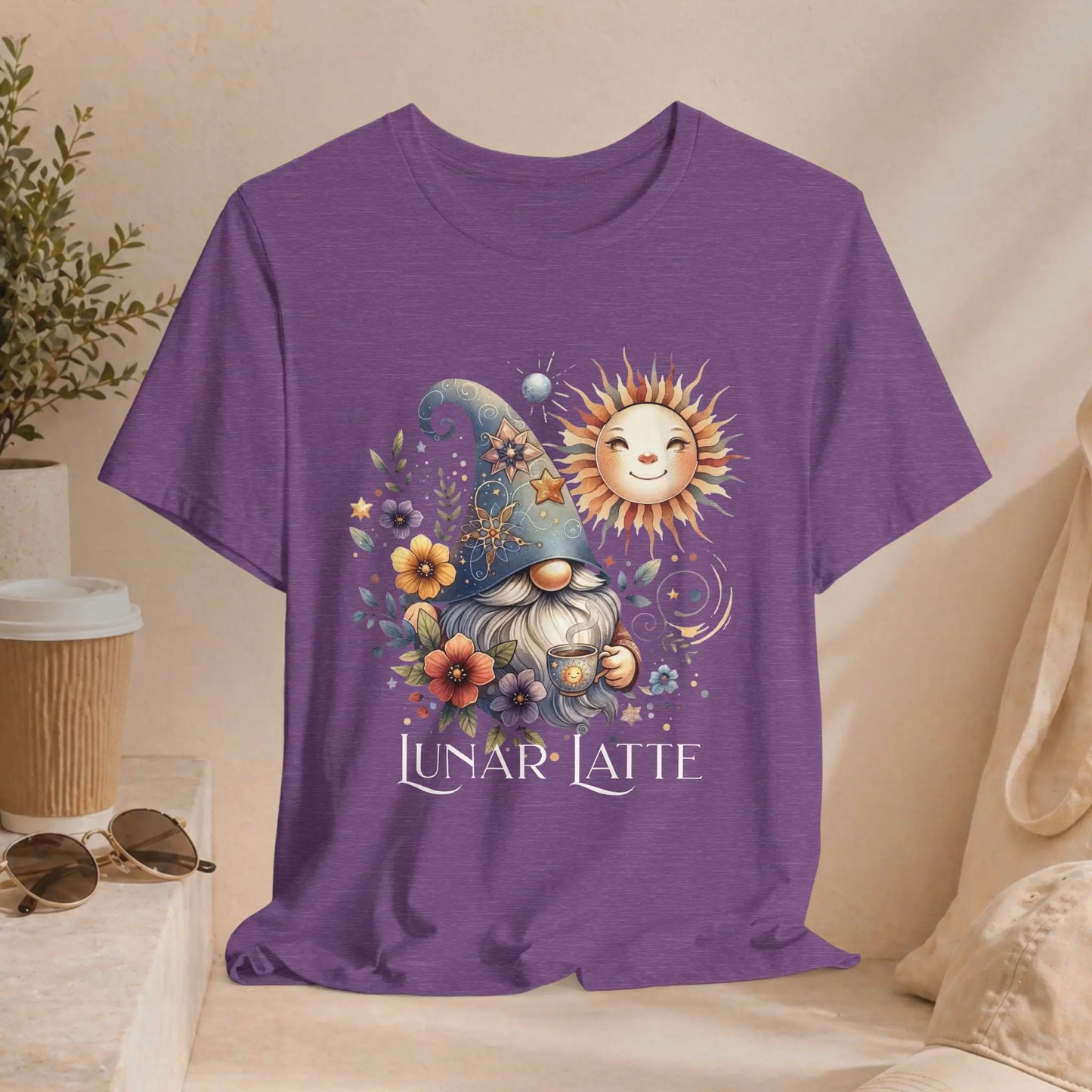 Lunar Latte Gnome Tee Printify