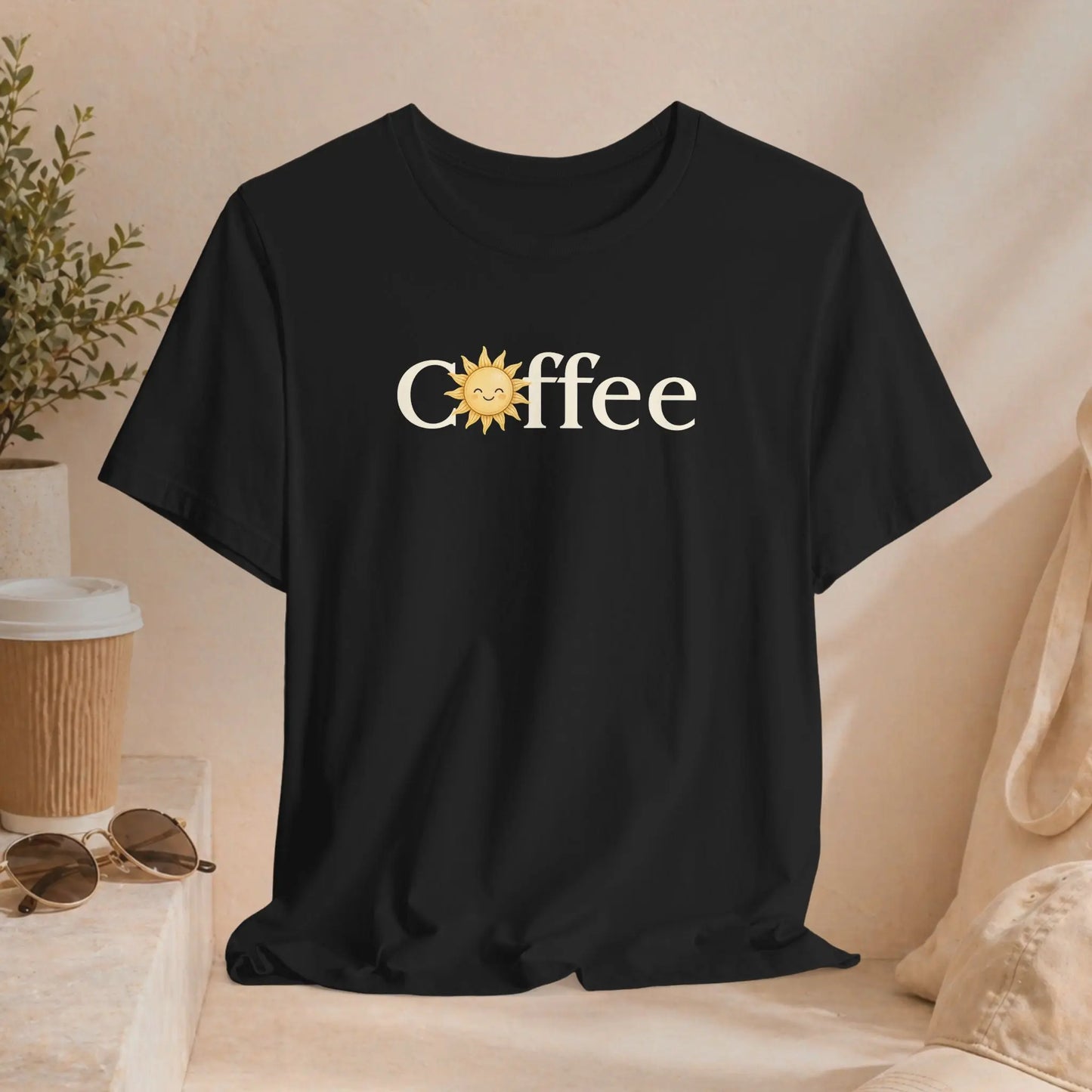 Coffee Sun Tee Printify
