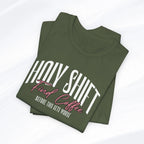 Holy Shift Coffee Tee Printify