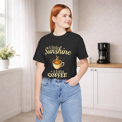 Little Sunshine & Coffee T-Shirt Printify
