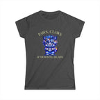 Morning Blahs Tshirt - Cute Colorful Cat and Coffee Tee Printify